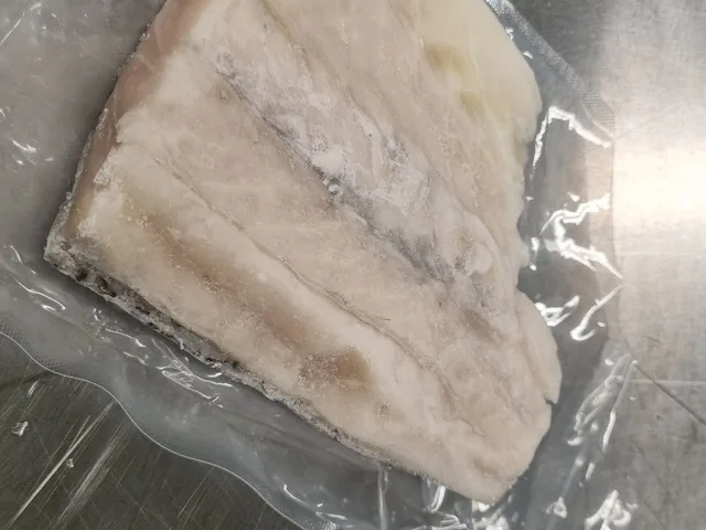 Filézett, feldolgozott haltermék közelről